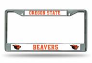 Oregon State Beavers Chrome License Plate Frame