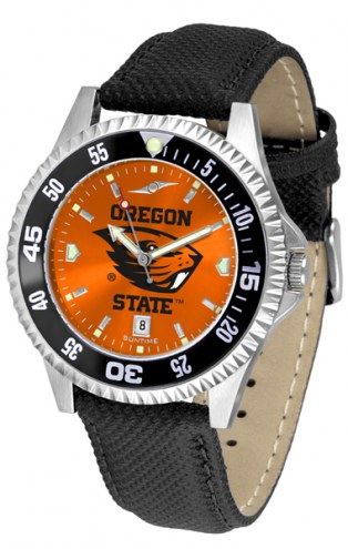 Oregon State Beavers Competitor AnoChrome Men's Watch - Color Bezel