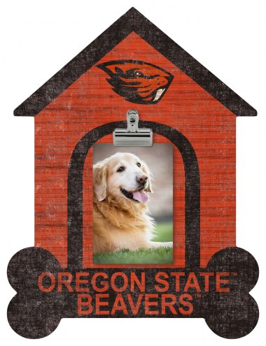 Oregon State Beavers Dog Bone House Clip Frame