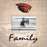 Oregon State Beavers Family Picture Frame