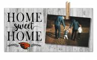 Oregon State Beavers Home Sweet Home Clothespin Frame