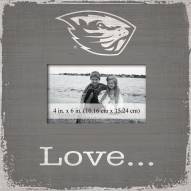 Oregon State Beavers Love Picture Frame