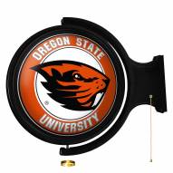 Oregon State Beavers Round Rotating Lighted Wall Sign