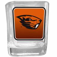Oregon State Beavers Square Glass Shot Glass