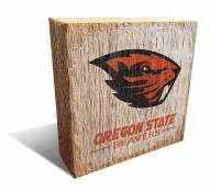 Oregon State Beavers Team Logo Block