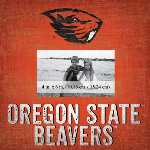 Oregon State Beavers Team Name 10&quot; x 10&quot; Picture Frame
