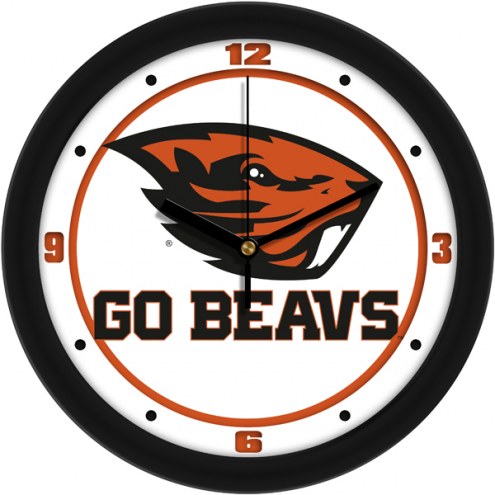 Oregon State Beavers Traditional Wall Clock