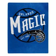 Orlando Magic Blacktop Raschel Throw Blanket