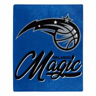 Orlando Magic Signature Raschel Throw Blanket