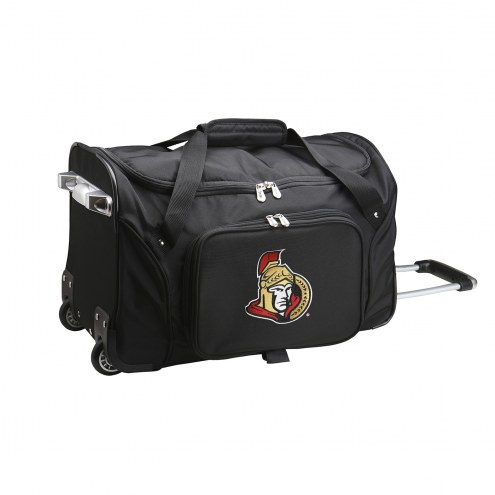 Ottawa Senators 22&quot; Rolling Duffle Bag