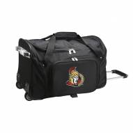 Ottawa Senators 22" Rolling Duffle Bag