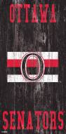 Ottawa Senators 6" x 12" Heritage Logo Sign