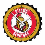 Ottawa Senators Bottle Cap Wall Clock