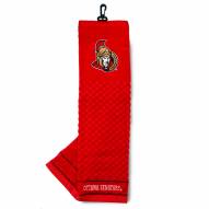 Ottawa Senators Embroidered Golf Towel
