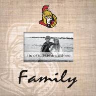 Ottawa Senators Family Picture Frame
