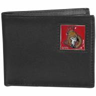 Ottawa Senators Leather Bi-fold Wallet