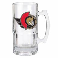 Ottawa Senators NHL 1 Liter Glass Macho Mug