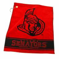 Ottawa Senators Woven Golf Towel