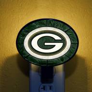 Green Bay Packers NFL Stained Glass Night Light