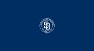 San Diego Padres MLB Team Logo Billiard Cloth