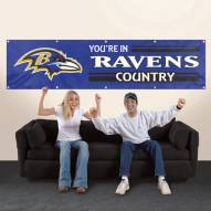 Baltimore Ravens NFL 8' Banner