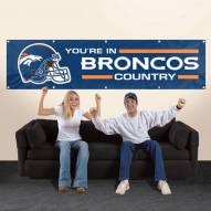 Denver Broncos NFL 8' Banner