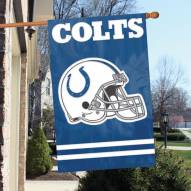 Indianapolis Colts NFL Embroidered / Applique 2 - Sided Flag