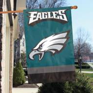 Philadelphia Eagles NFL Applique 2-Sided Banner Flag
