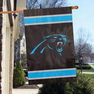 Carolina Panthers NFL Applique 2-Sided Banner Flag