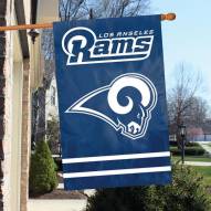 Los Angeles Rams NFL Applique 2-Sided Banner Flag