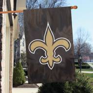 New Orleans Saints NFL Applique 2-Sided Banner Flag