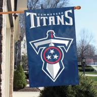 Tennessee Titans NFL Applique 2-Sided Banner Flag