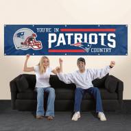 New England Patriots NFL 8' Banner