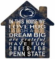 Penn State Nittany Lions 12" House Sign