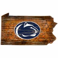 Penn State Nittany Lions 12" Roadmap State Sign
