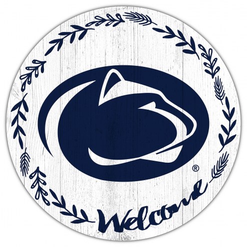 Penn State Nittany Lions 12&quot; Welcome Circle Sign