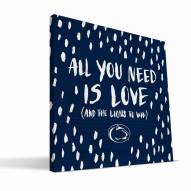 Penn State Nittany Lions 12" x 12" All You Need Canvas Print