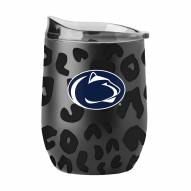Penn State Nittany Lions 16 oz. Leopard Powder Coat Curved Beverage Glass