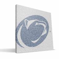 Penn State Nittany Lions 16" x 16" Typo Canvas Print