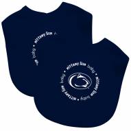 Penn State Nittany Lions 2-Pack Baby Bibs