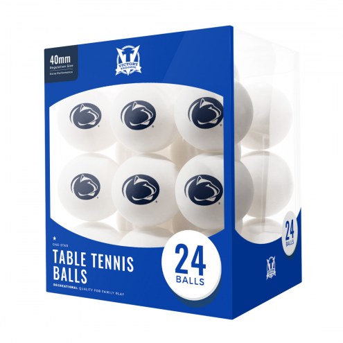 Penn State Nittany Lions 24 Count Ping Pong Balls