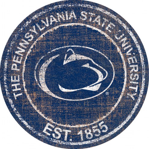 Penn State Nittany Lions 24&quot; Heritage Logo Round Sign