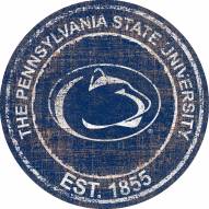 Penn State Nittany Lions 24" Heritage Logo Round Sign
