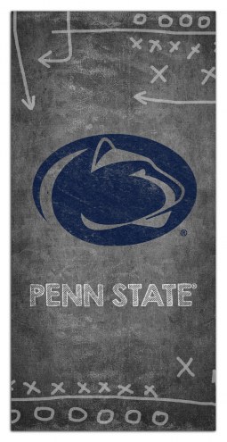 Penn State Nittany Lions 6&quot; x 12&quot; Chalk Playbook Sign