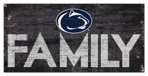 Penn State Nittany Lions 6&quot; x 12&quot; Family Sign