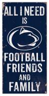 Penn State Nittany Lions 6" x 12" Friends & Family Sign
