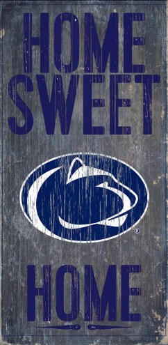 Penn State Nittany Lions 6&quot; x 12&quot; Home Sweet Home Sign