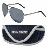 Penn State Nittany Lions Aviator Sunglasses and Sports Case