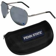 Penn State Nittany Lions Aviator Sunglasses and Zippered Carrying Case