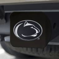 Penn State Nittany Lions Black Matte Hitch Cover